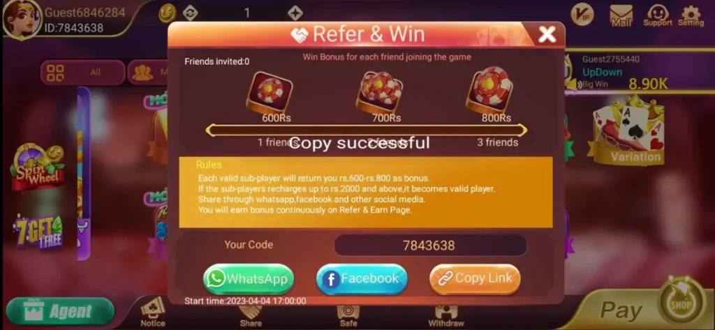 refer and earn teen patti flying chess 1024x473 1